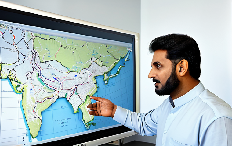 Successful Logistics Entrepreneur**

"A Pakistani businessman in a modern, brightly lit office, reviewing logistics data on a large screen. He is wearing a traditional kurta shalwar, but in a stylish, professional manner. The office includes a map of Pakistan with highlighted transport routes. Safe for work, fully clothed, appropriate content, professional, perfect anatomy, correct proportions, natural pose."

**