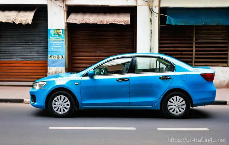 교통자격증 취득 후 커리어 변화 - **Image Prompt: Ride-Sharing Driver's Daily Life in an Urban Setting**
    "A clean and well-maintai...