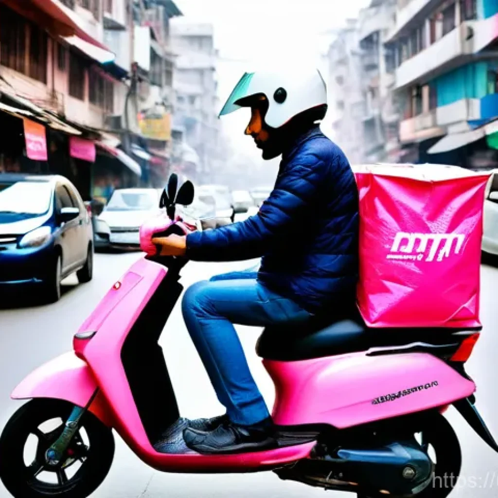 교통업계 이직 후 연봉 변화 사례 - **Prompt:** "A vibrant and bustling street scene in a modern Pakistani city, capturing the essence o...