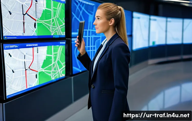 교통안전 전문가 자격증 활용법 - **Prompt 1: "A professional female traffic safety expert, in her early 30s, wearing a smart casual b...